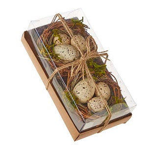 Nested Speckled Eggs Boxed