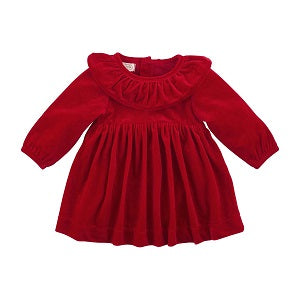 Velvet Dress 6-9m