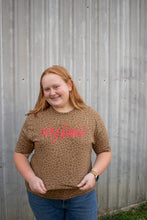Load image into Gallery viewer, Leopard Merry Xmas Tee 2XL