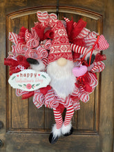 Load image into Gallery viewer, Wreath Mesh Valentine Gnome