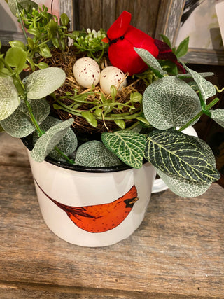 Cardinal Nest Mug