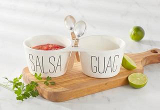 Salsa and Guac Double Dip Set