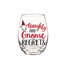 Load image into Gallery viewer, Gnome Wine Glass &amp; Stopper Set