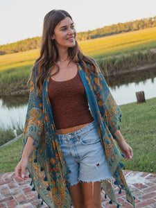 Meera Kimono Navy