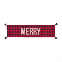 Load image into Gallery viewer, Merry Buffalo Ck Table Runner