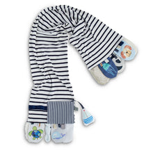 Load image into Gallery viewer, Mommy &amp; Me Activity Scarf Blue