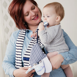 Mommy & Me Activity Scarf Blue