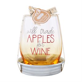 Apple Wine Coaster Set