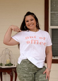 Out of Office Tee Small/Med