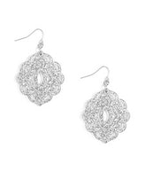 Load image into Gallery viewer, Earrings Baroque Silver