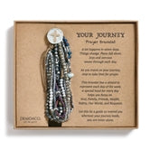 Your Journey Prayer Bracelet Gray