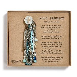 Your Journey Prayer Bracelet Turquoise