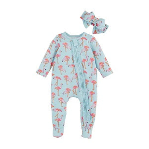 Flamingo Sleeper Set 6-9M