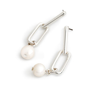 Pearls from Within Earrings Silver