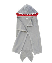 Load image into Gallery viewer, Shark Baby Hooded Towel