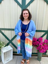 Load image into Gallery viewer, Summer Kimono Blue