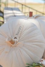 Load image into Gallery viewer, Cream Pumpkin Sitter Med