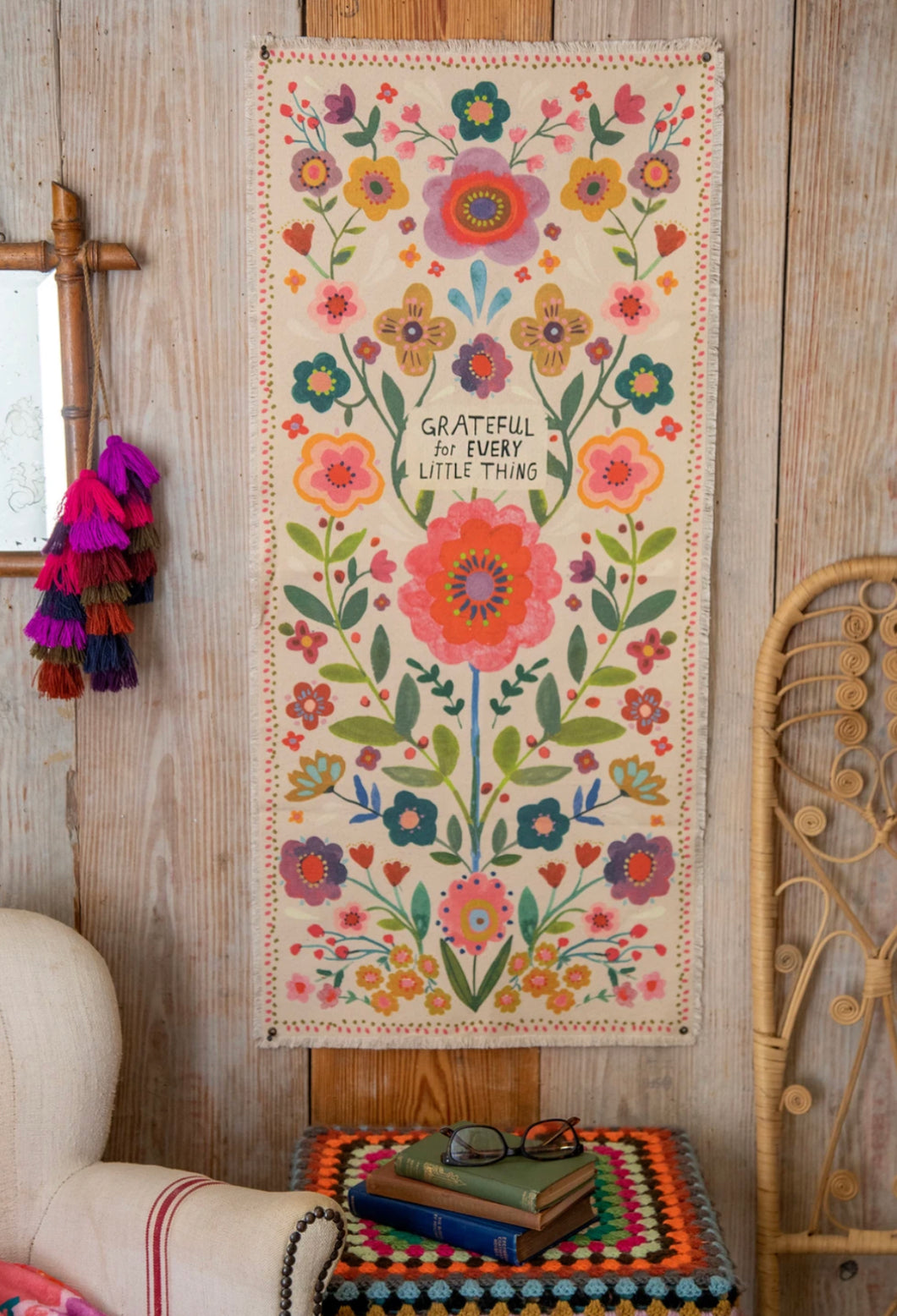 Canvas Tapestry Grateful