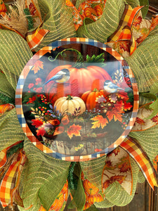 Wreath Mesh Fall