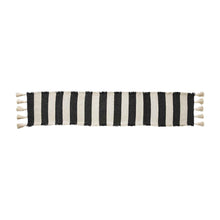 Load image into Gallery viewer, Stripe Black Poncha Runner