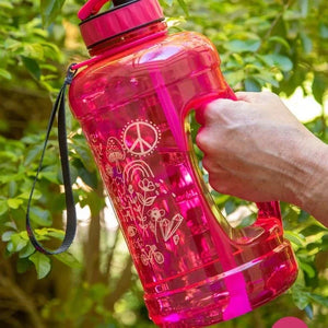 Drink Up Water Bottle XL Pink