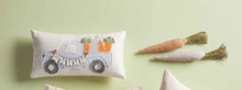 Load image into Gallery viewer, Bunny Truck Applique Pillow
