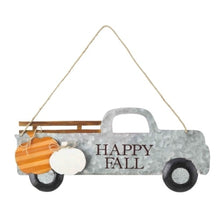 Load image into Gallery viewer, Fall/Christmas Truck Reversible Door Hanger