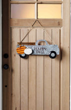 Load image into Gallery viewer, Fall/Christmas Truck Reversible Door Hanger