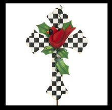 Load image into Gallery viewer, Elegant Cardinal Cross