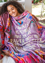 Load image into Gallery viewer, Tapestry Blanket Always Braver