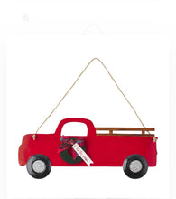 Load image into Gallery viewer, Fall/Christmas Truck Reversible Door Hanger