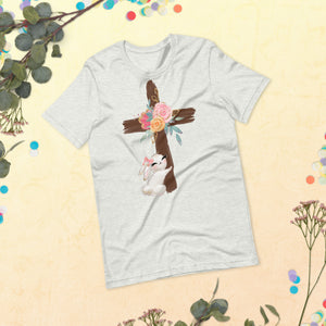 Bunny Cross Unisex t-shirt