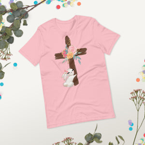 Bunny Cross Unisex t-shirt